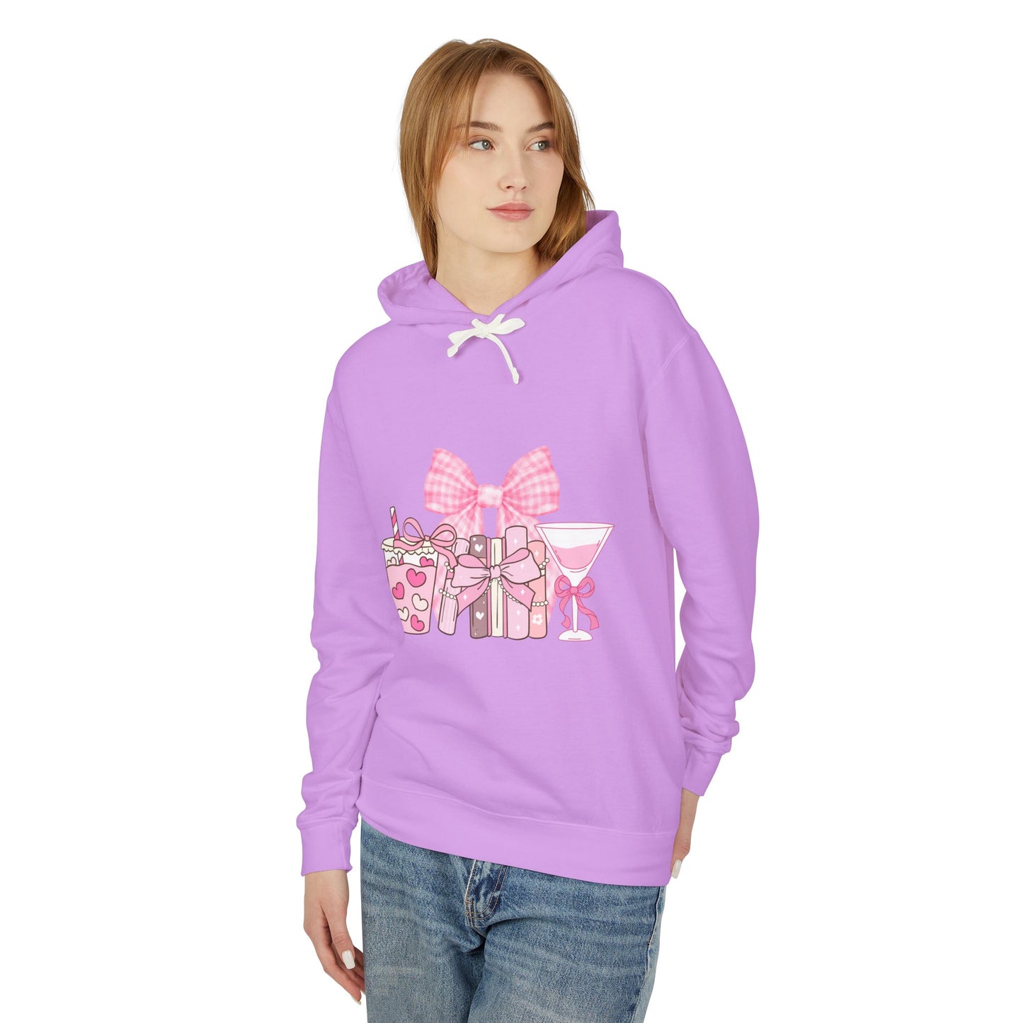 Coquette Lightweight Hooded Sweatshirt