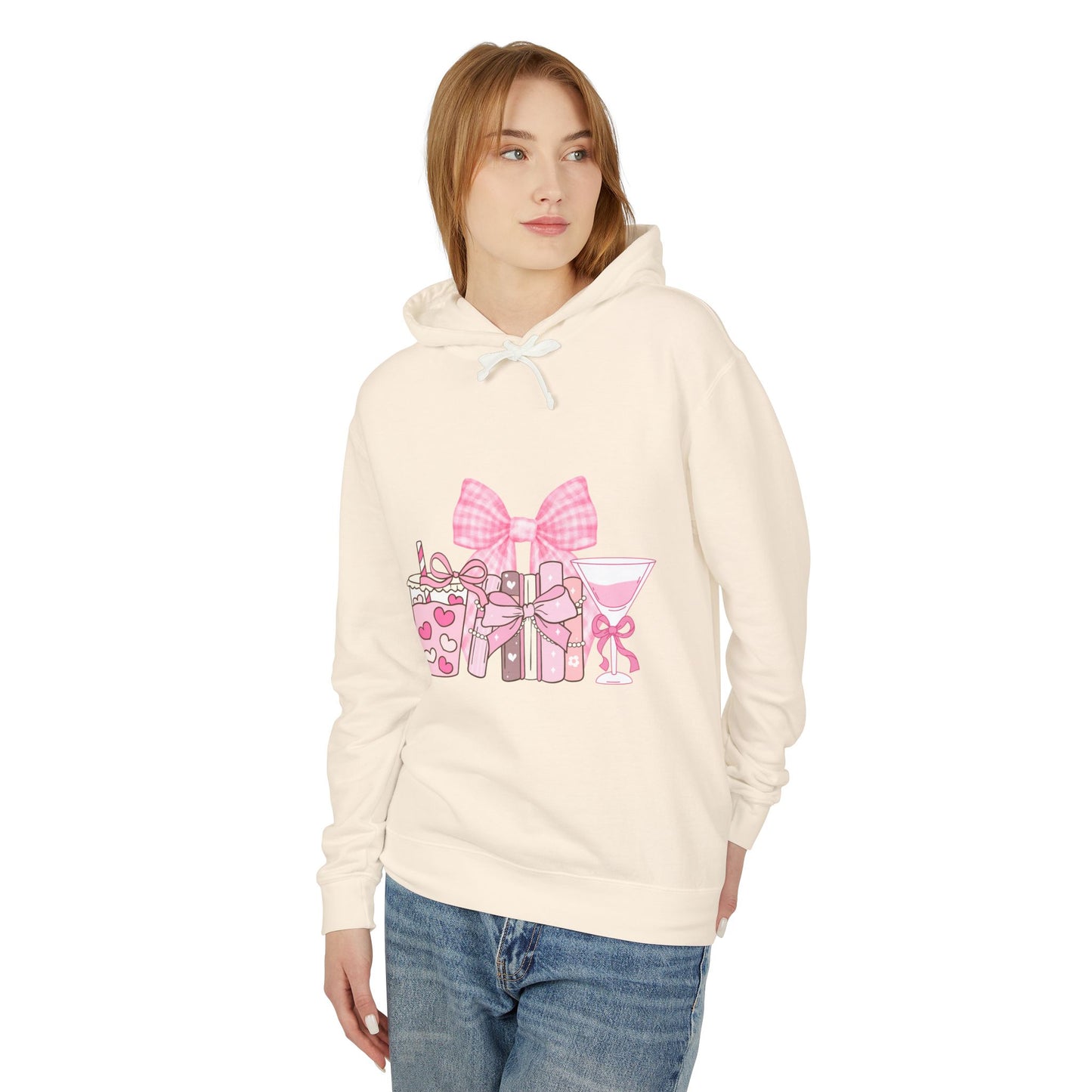 Coquette Lightweight Hooded Sweatshirt