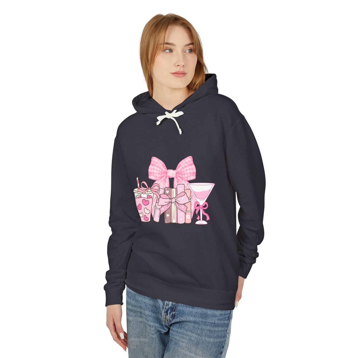 Coquette Lightweight Hooded Sweatshirt