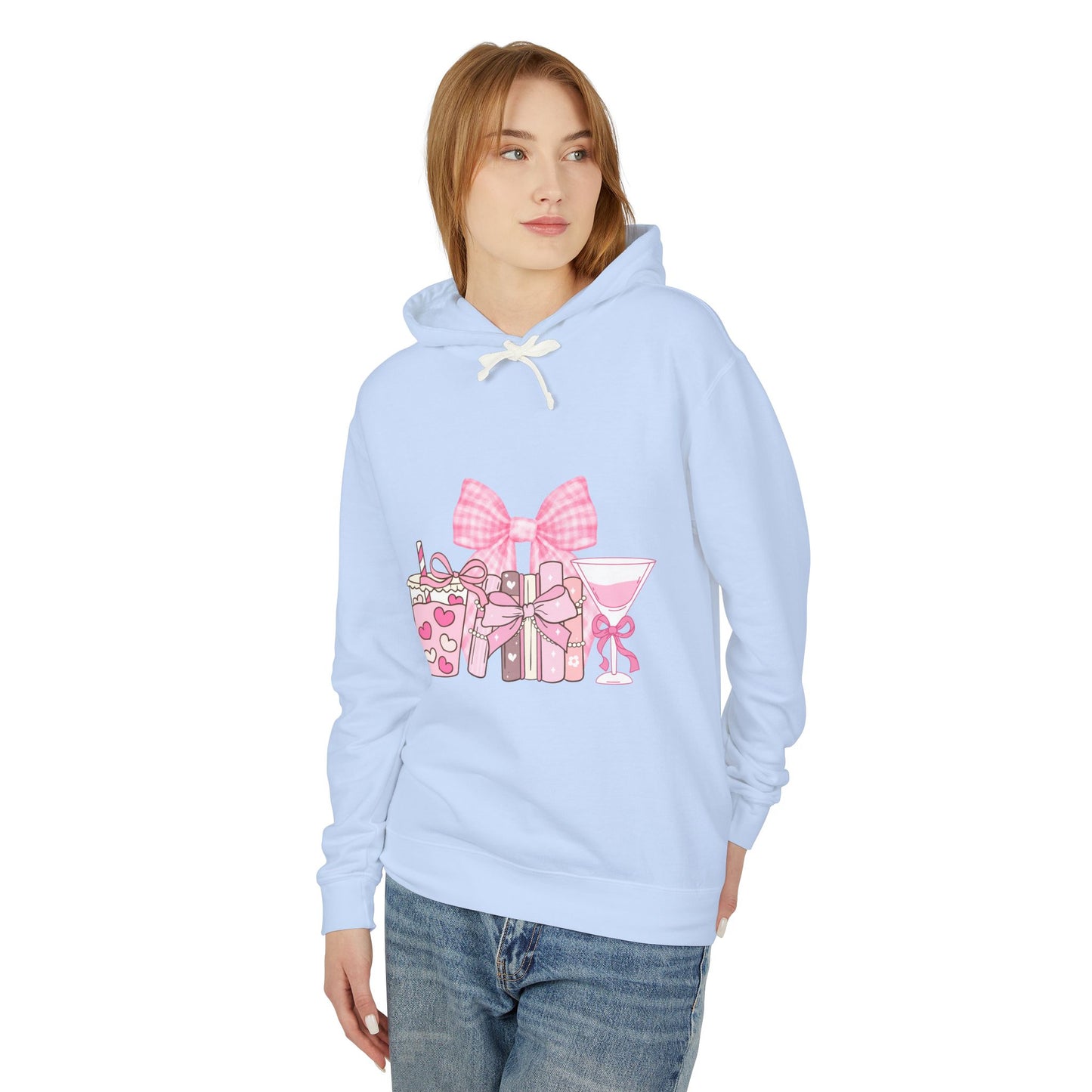 Coquette Lightweight Hooded Sweatshirt