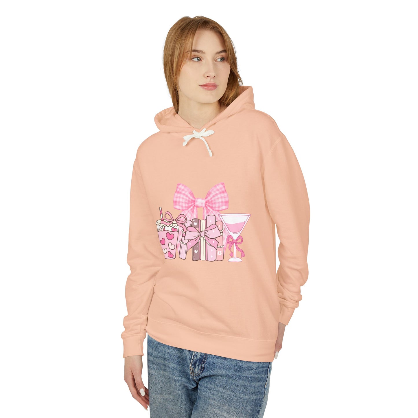 Coquette Lightweight Hooded Sweatshirt