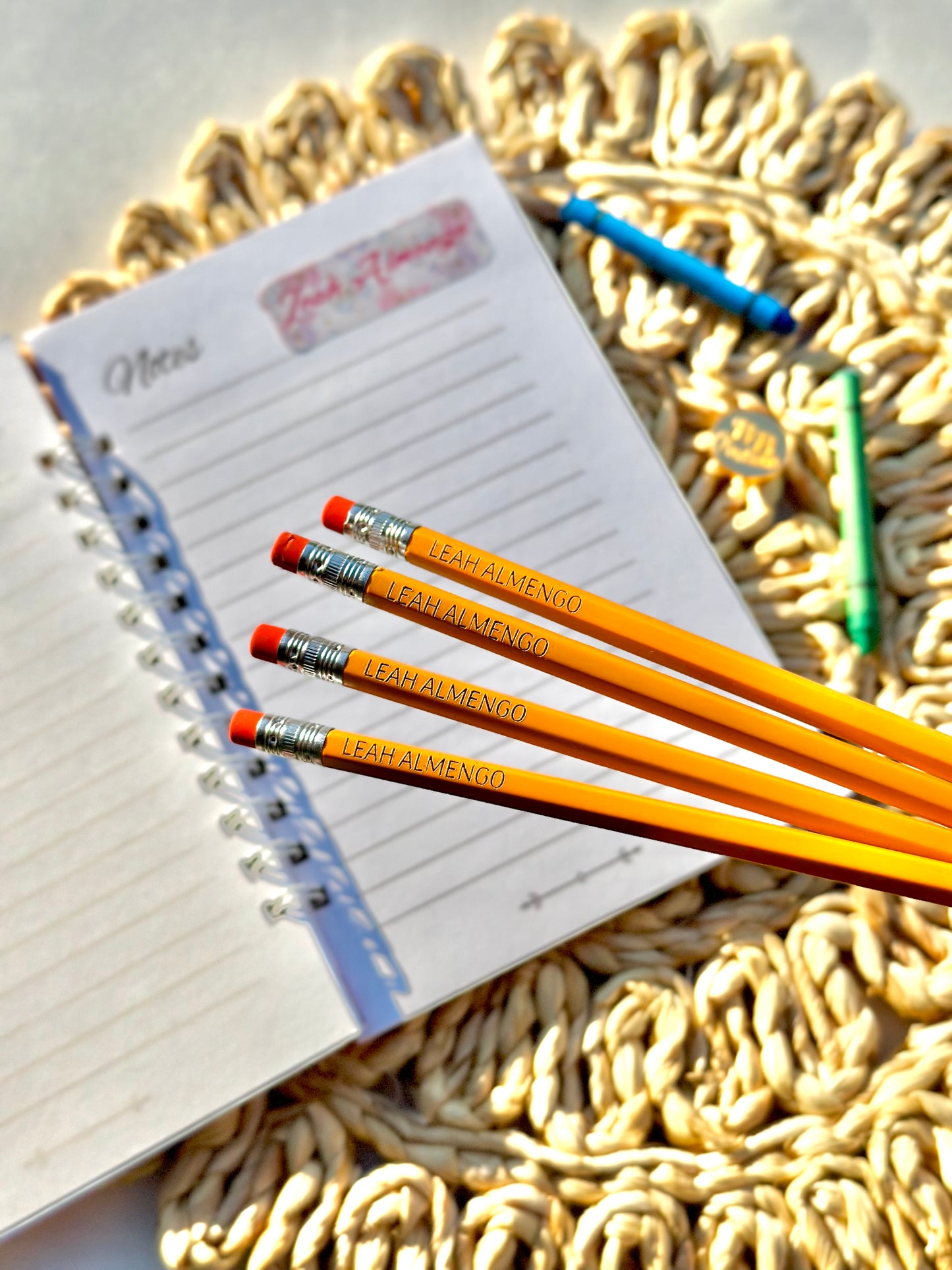 Engraved Pencils, back to school, school supplies, last day of school, customs pencils, gift , kindergarten