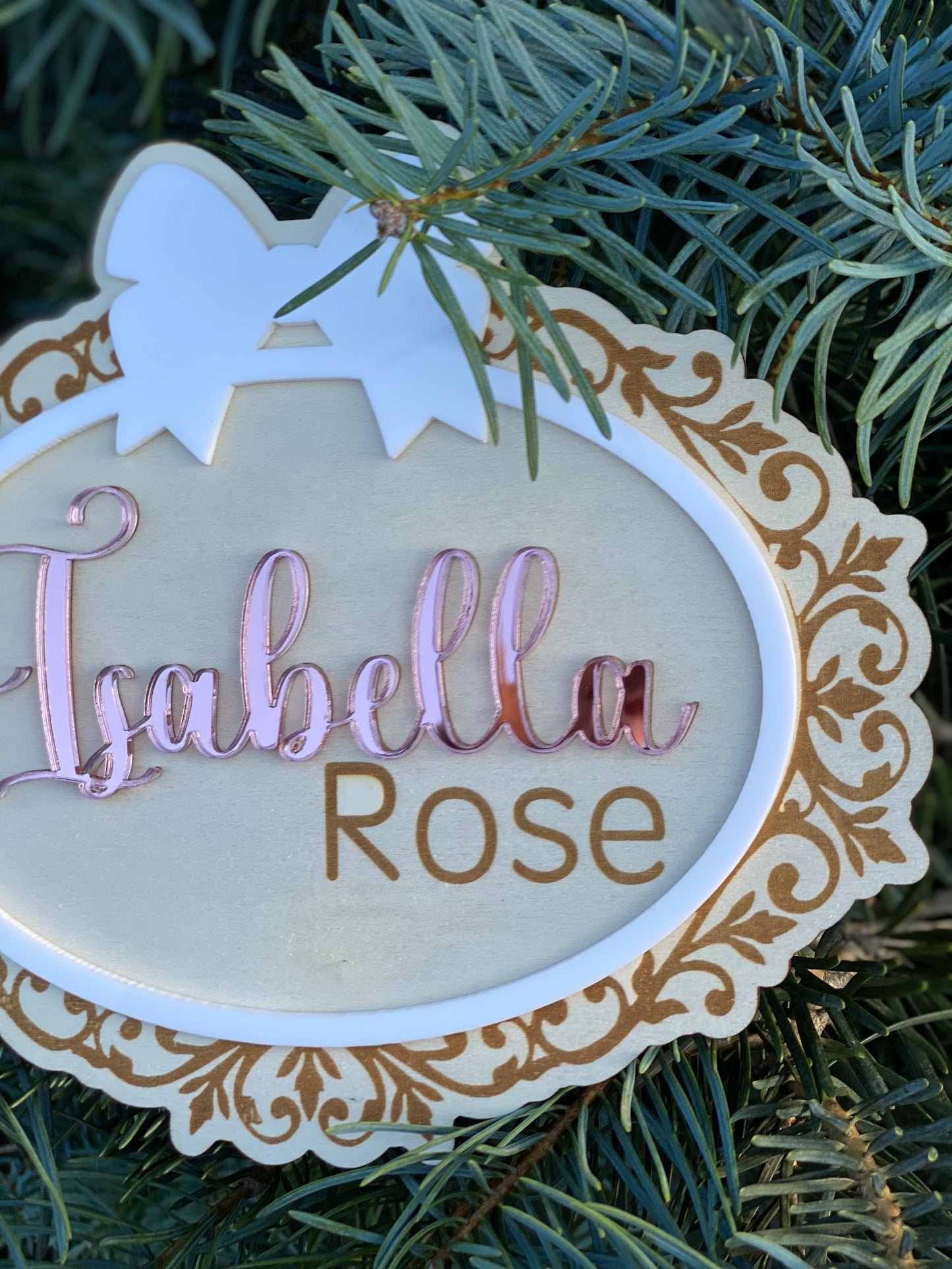 Baby Girl newborn sign coquette