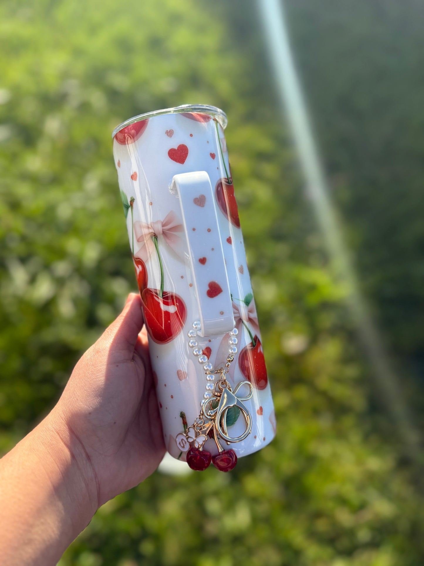 Cherry Sublimation Tumbler
