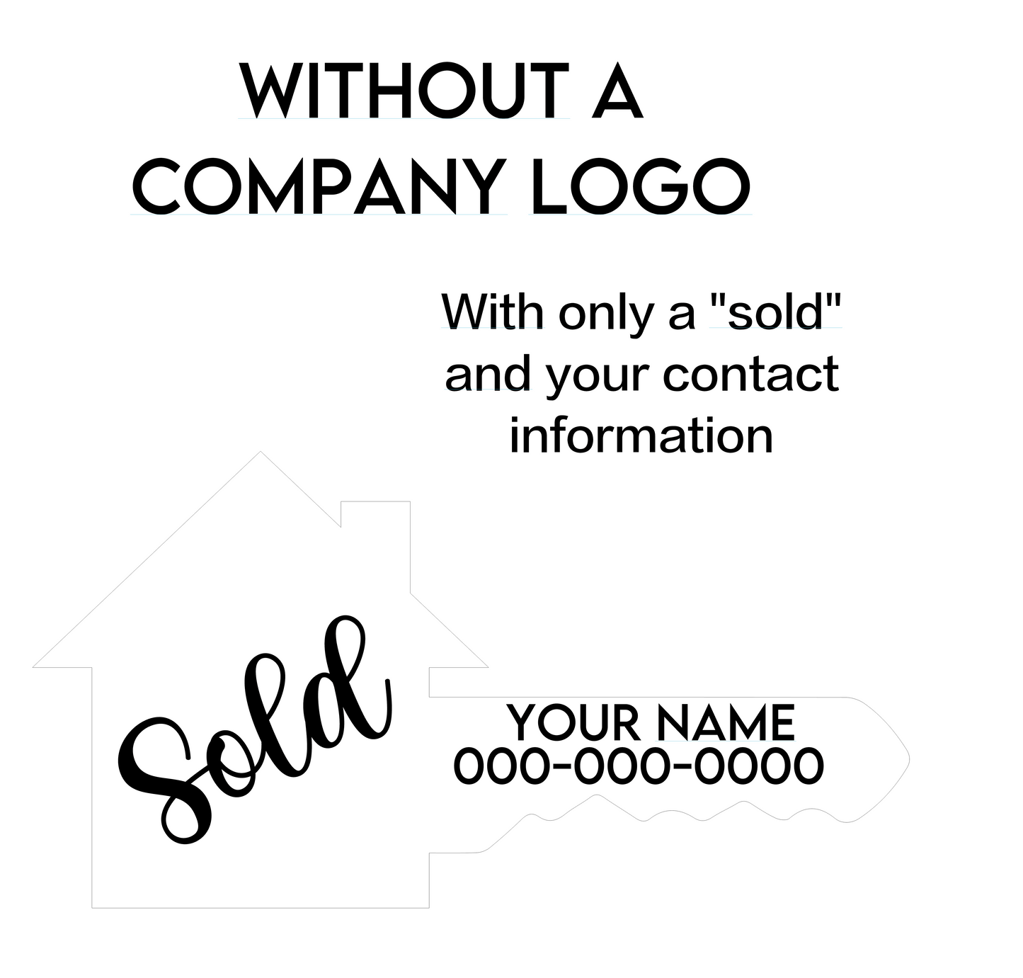Realtor Key, Closing sign
