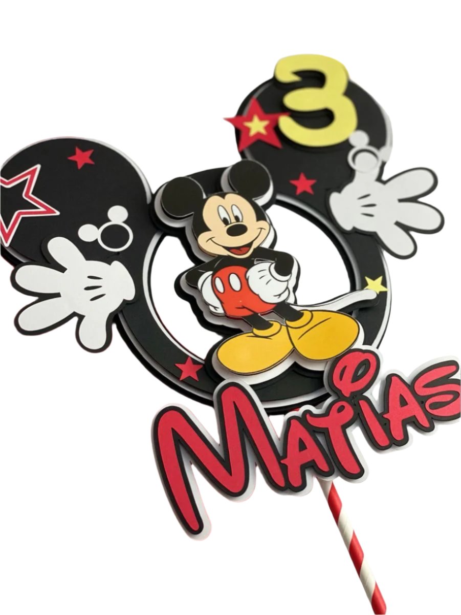 Mickey Mouse cake topper