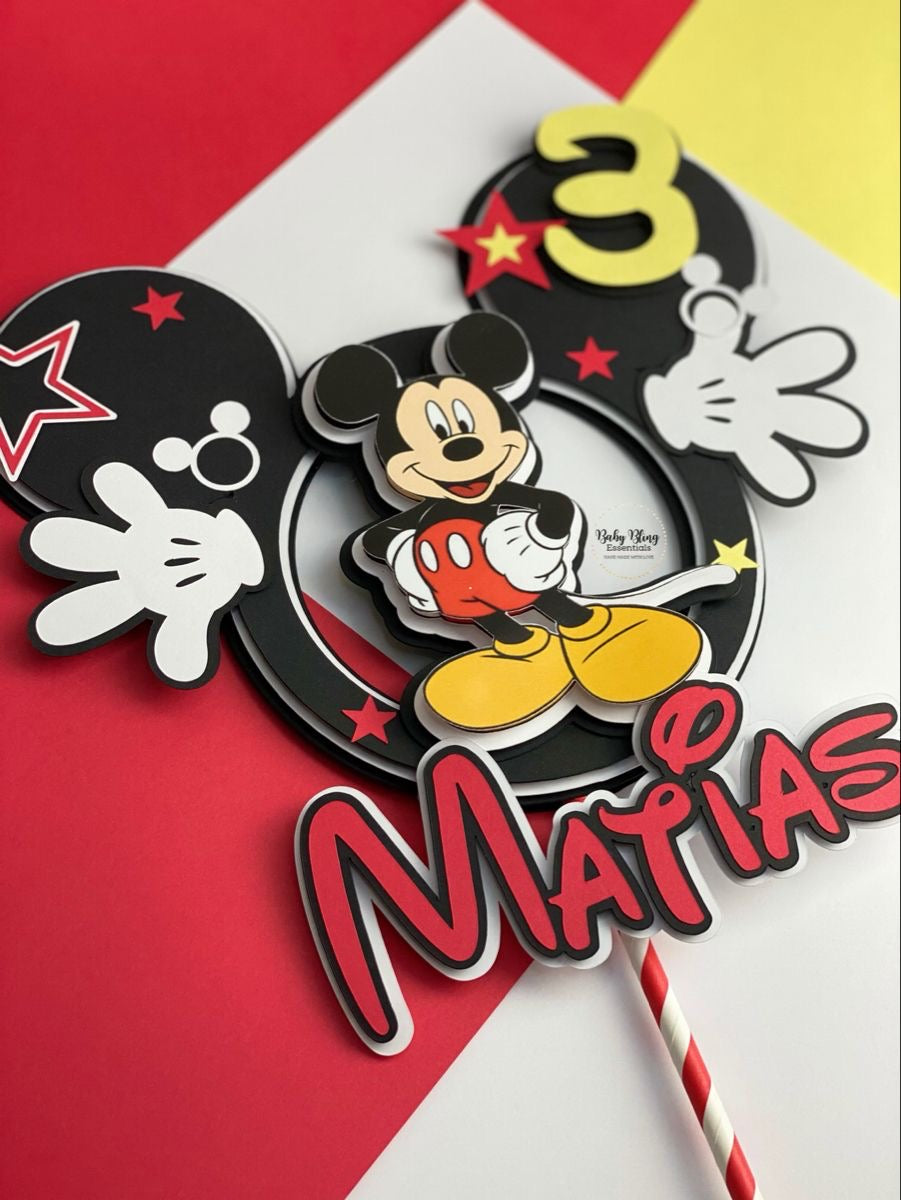 Mickey Mouse cake topper