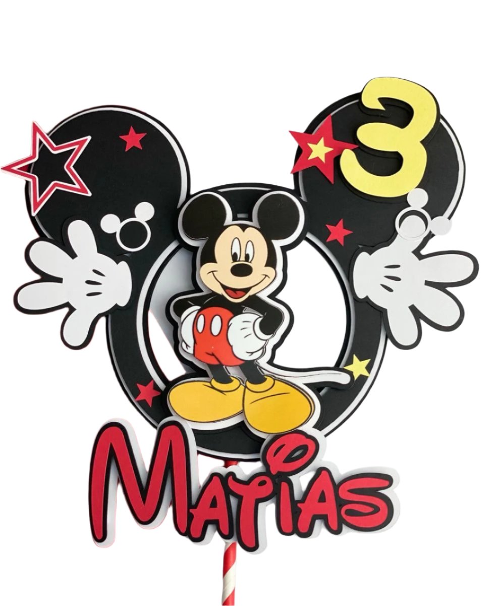 Mickey Mouse cake topper