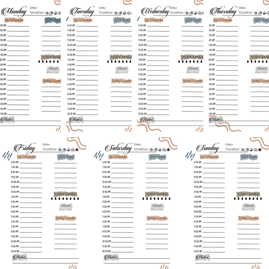 Daily Planner Neutral