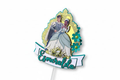 Princess and the frog cake topper, Tiana