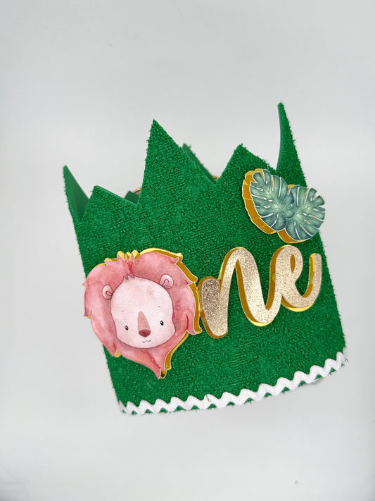 Birthday Safari Hat, Wild one birthday, Safari themed, Lion