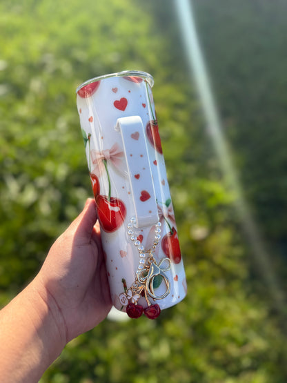 Cherry Sublimation Tumbler