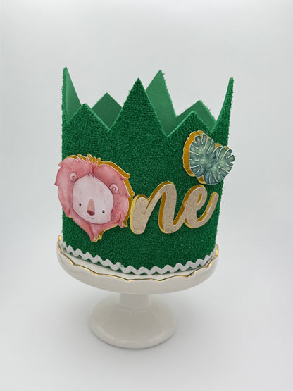 Birthday Safari Hat, Wild one birthday, Safari themed, Lion