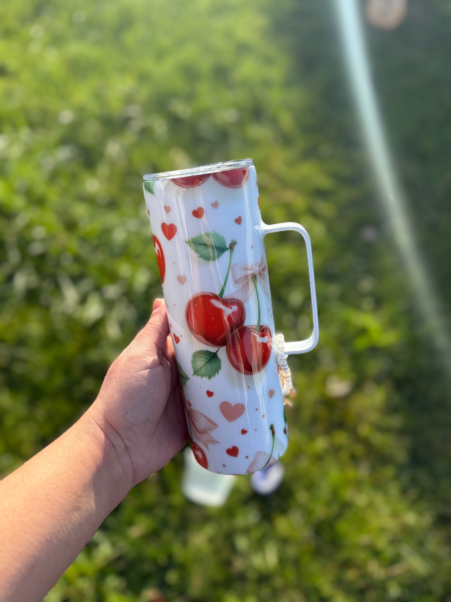 Cherry Sublimation Tumbler