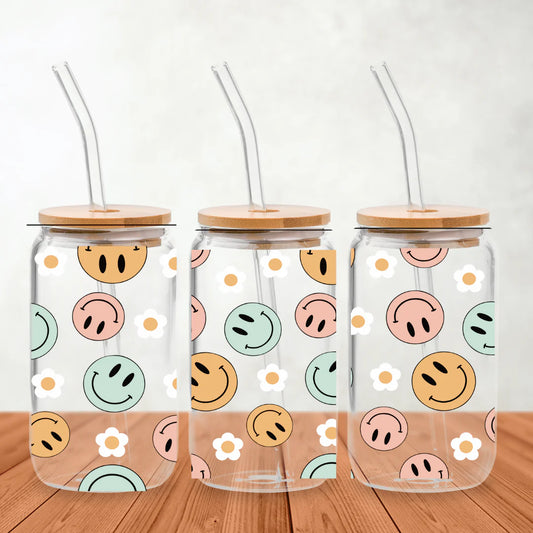 Happy face cup, smiley face