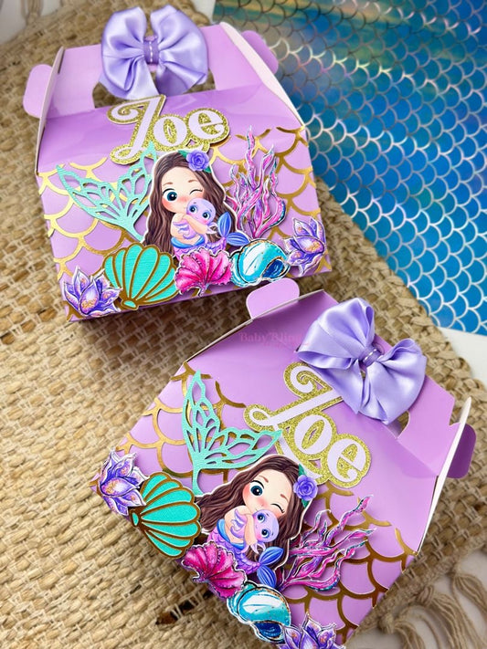 Mermaid Favor Boxes