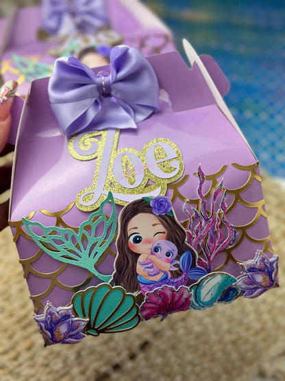 Mermaid Favor Boxes
