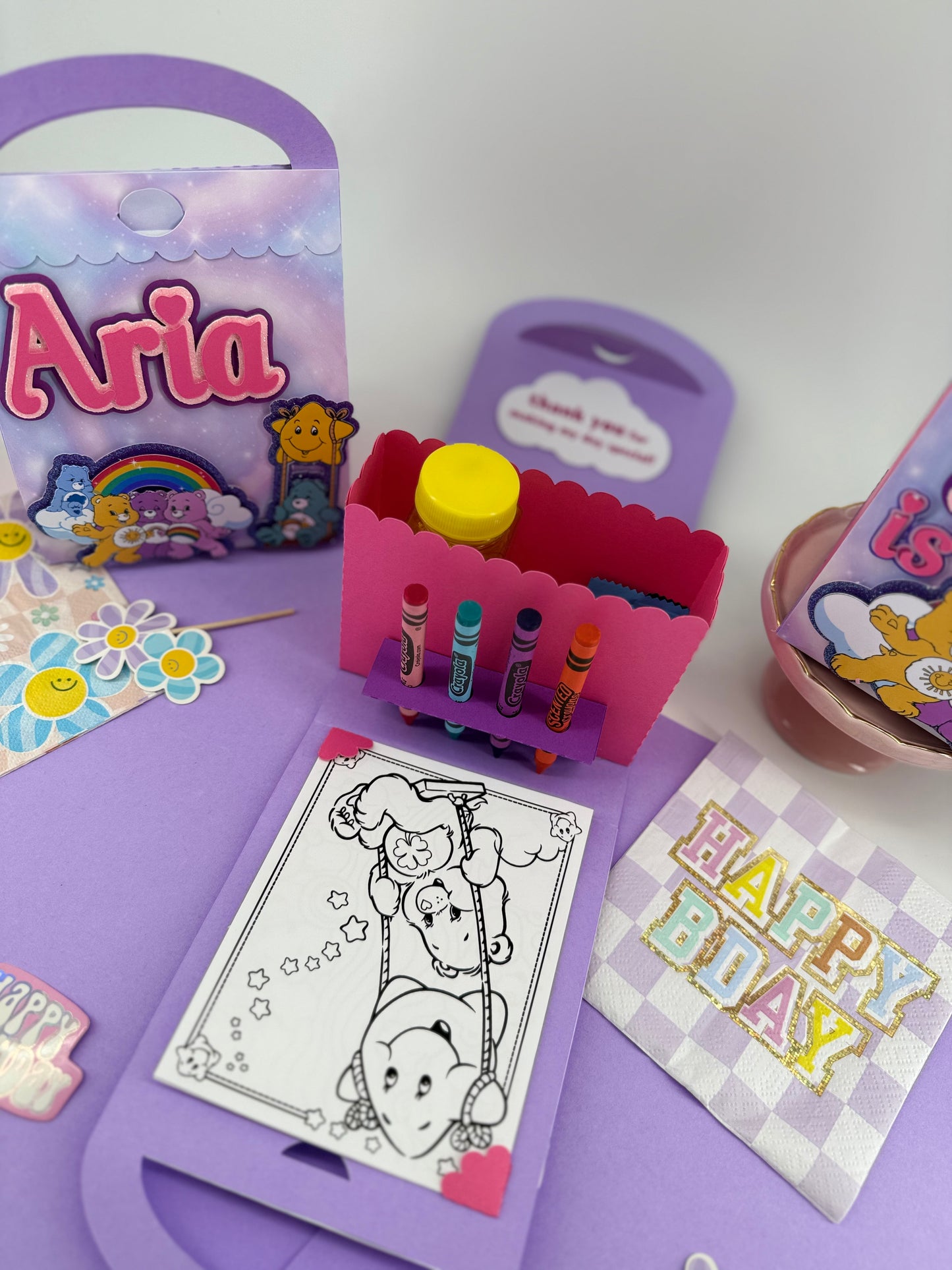 Care Bears Coloring Activity Boxes