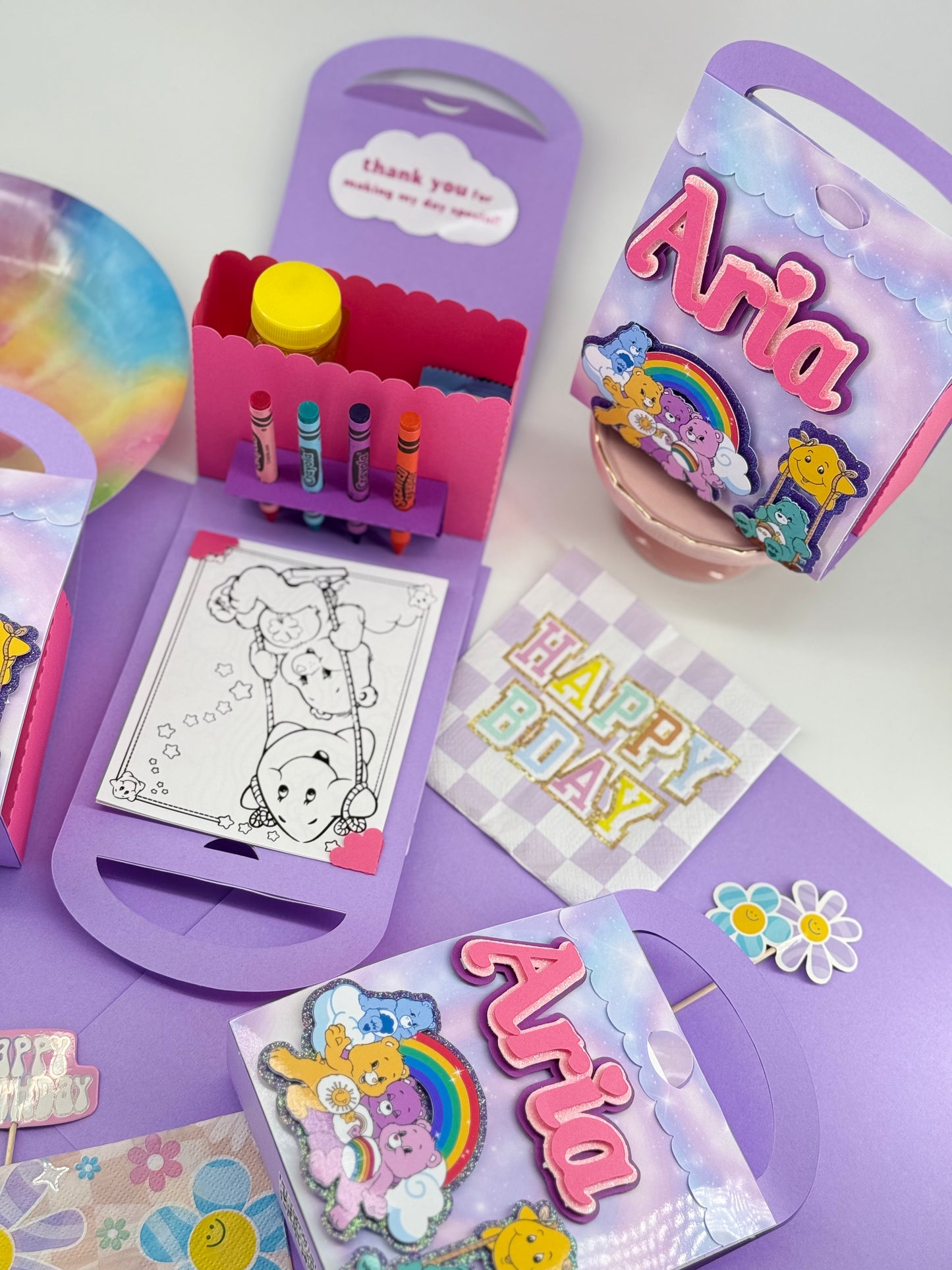 Care Bears Coloring Activity Boxes