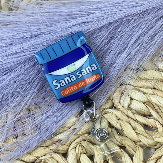 Badge Holder, Sana Sana Colita de rana, Vicks , sujetador de carnet, badge, nurse badge