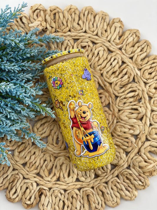 Winnie the Pooh snowglobe cup
