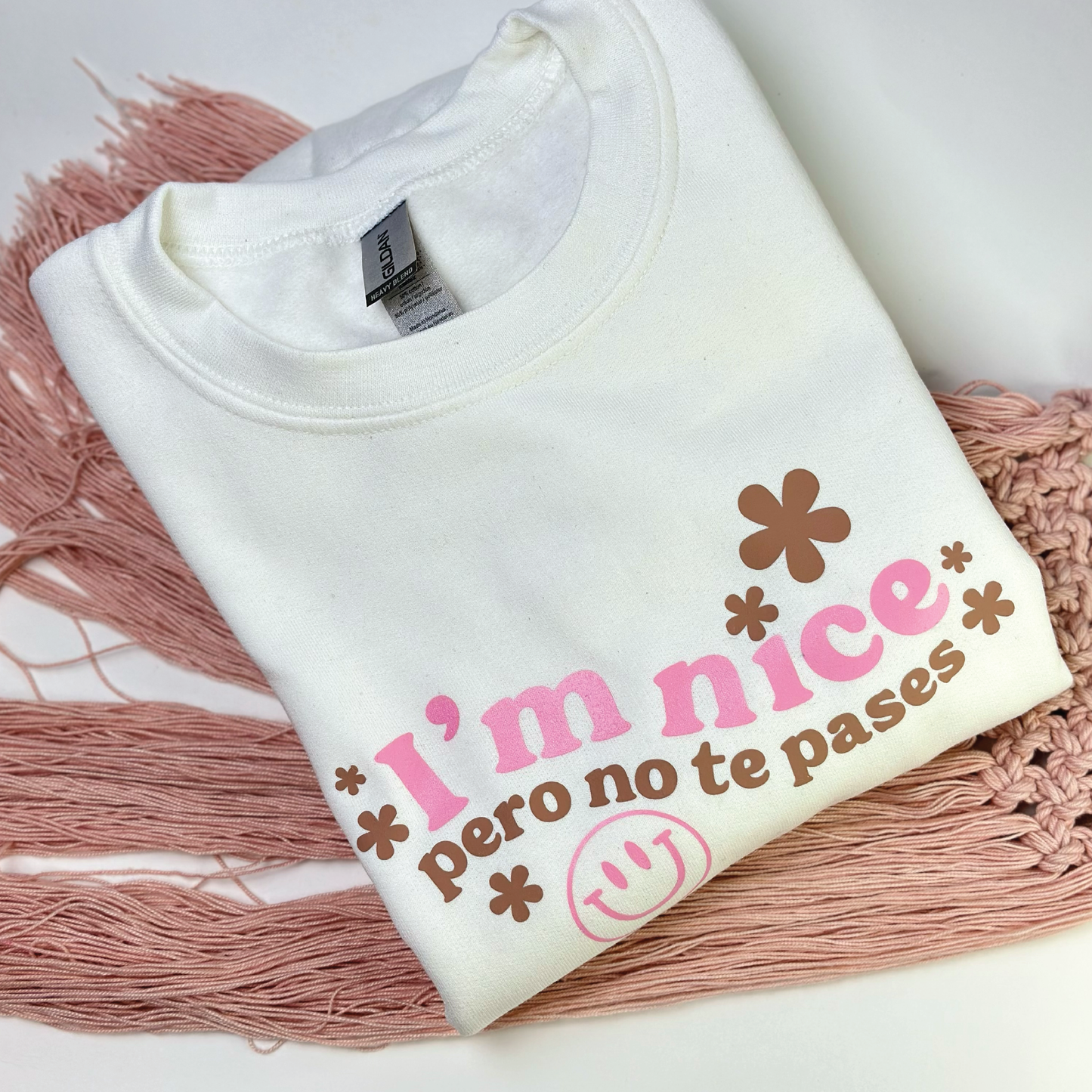 I'm nice pero no te pases Sweater, cute clothing, latino, Latina clothing
