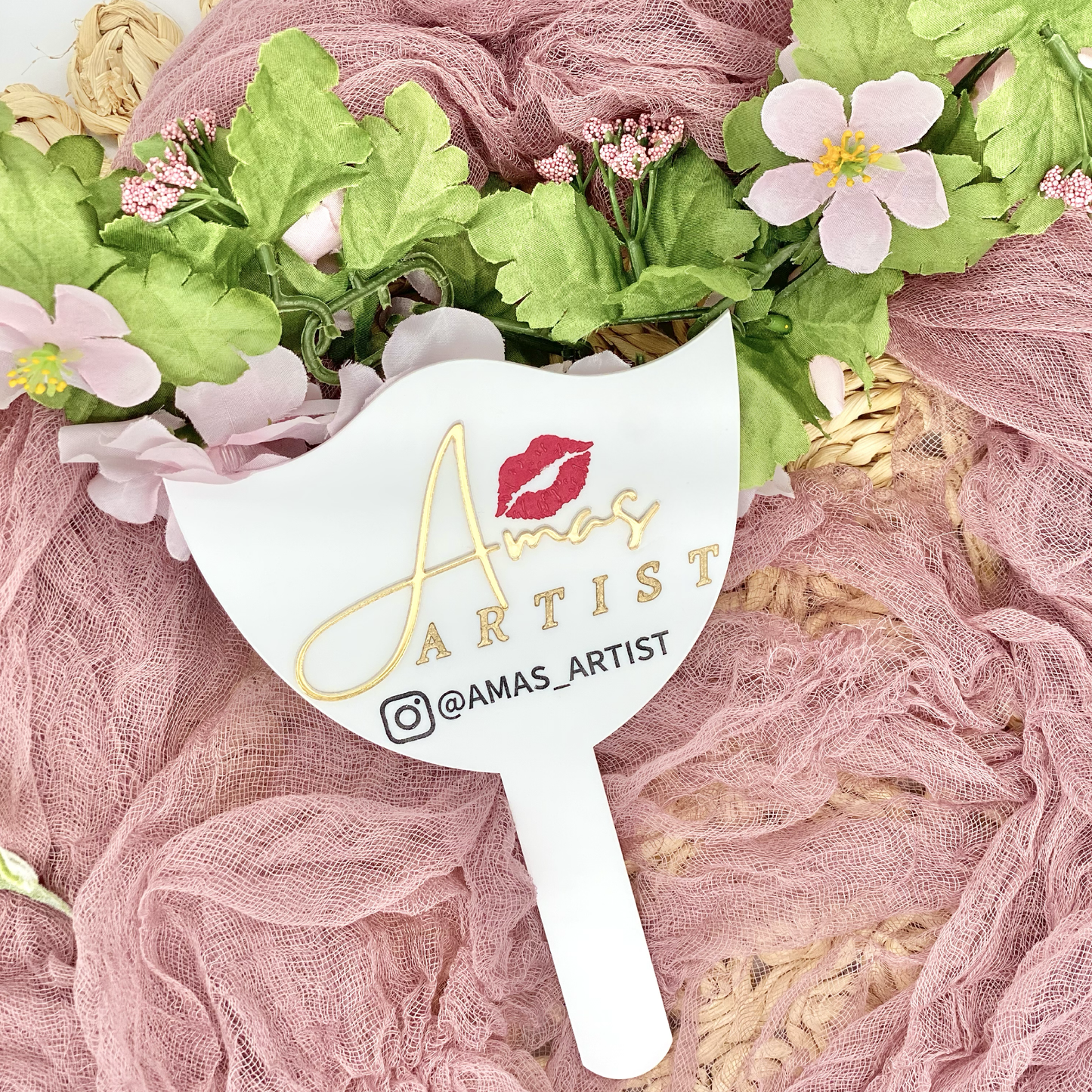 Lash tech photo prop