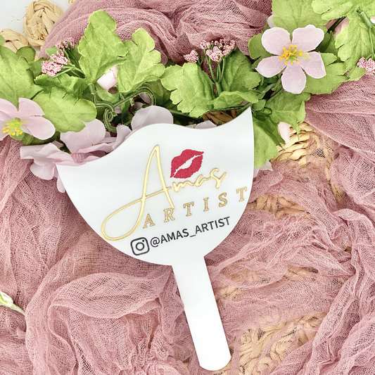 Lash tech photo prop