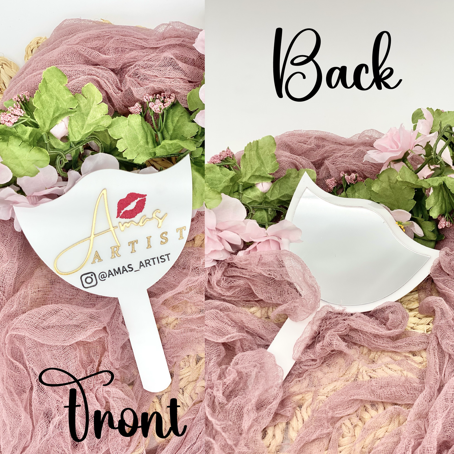 Lash tech photo prop