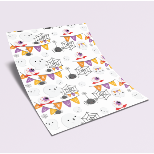 Boo Sublimation Wrap PNG tumbler design , Halloween design, halloween