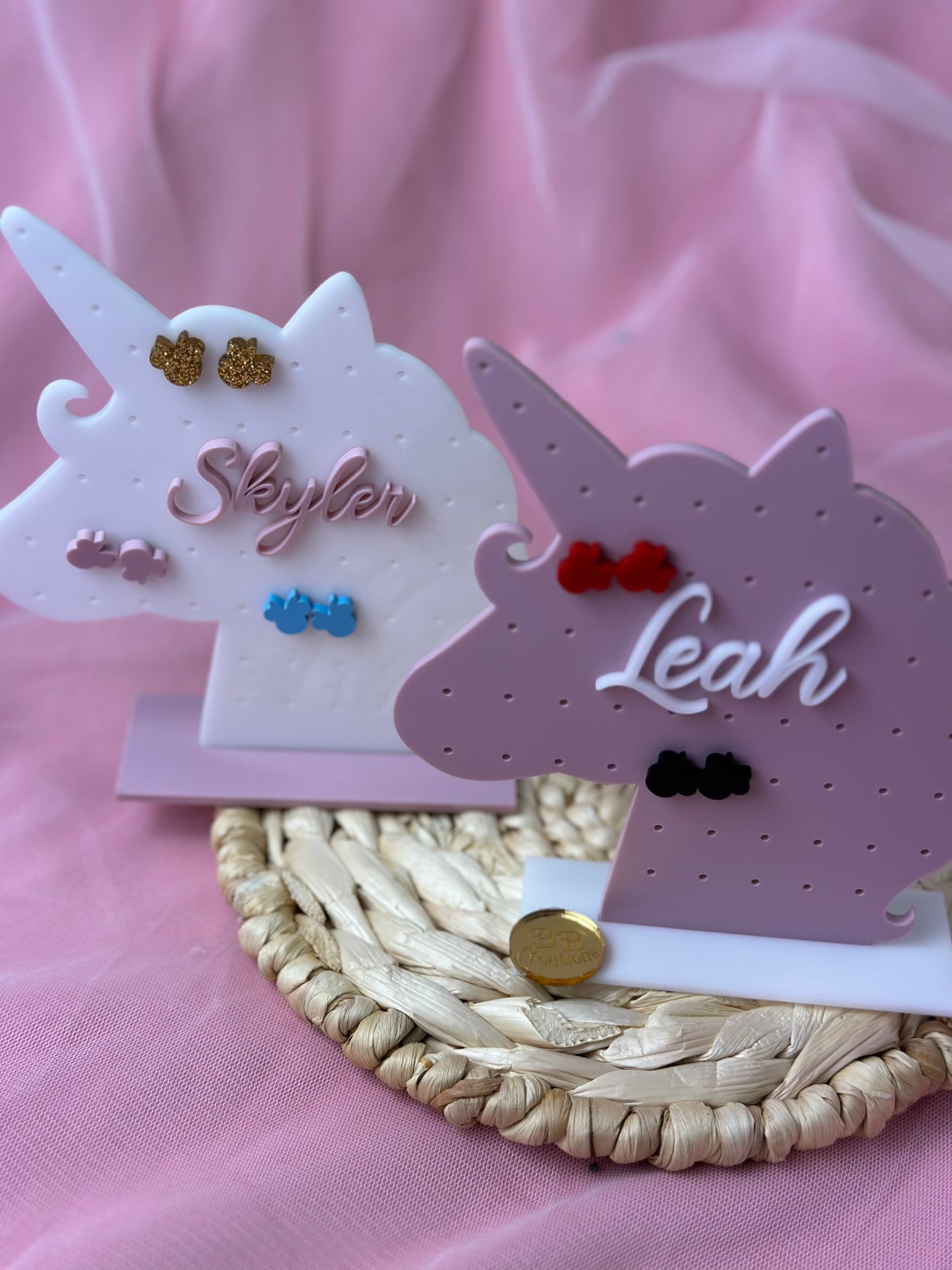 Unicorn Earring Stand, Earring holder, unicorn, acrylic cut,