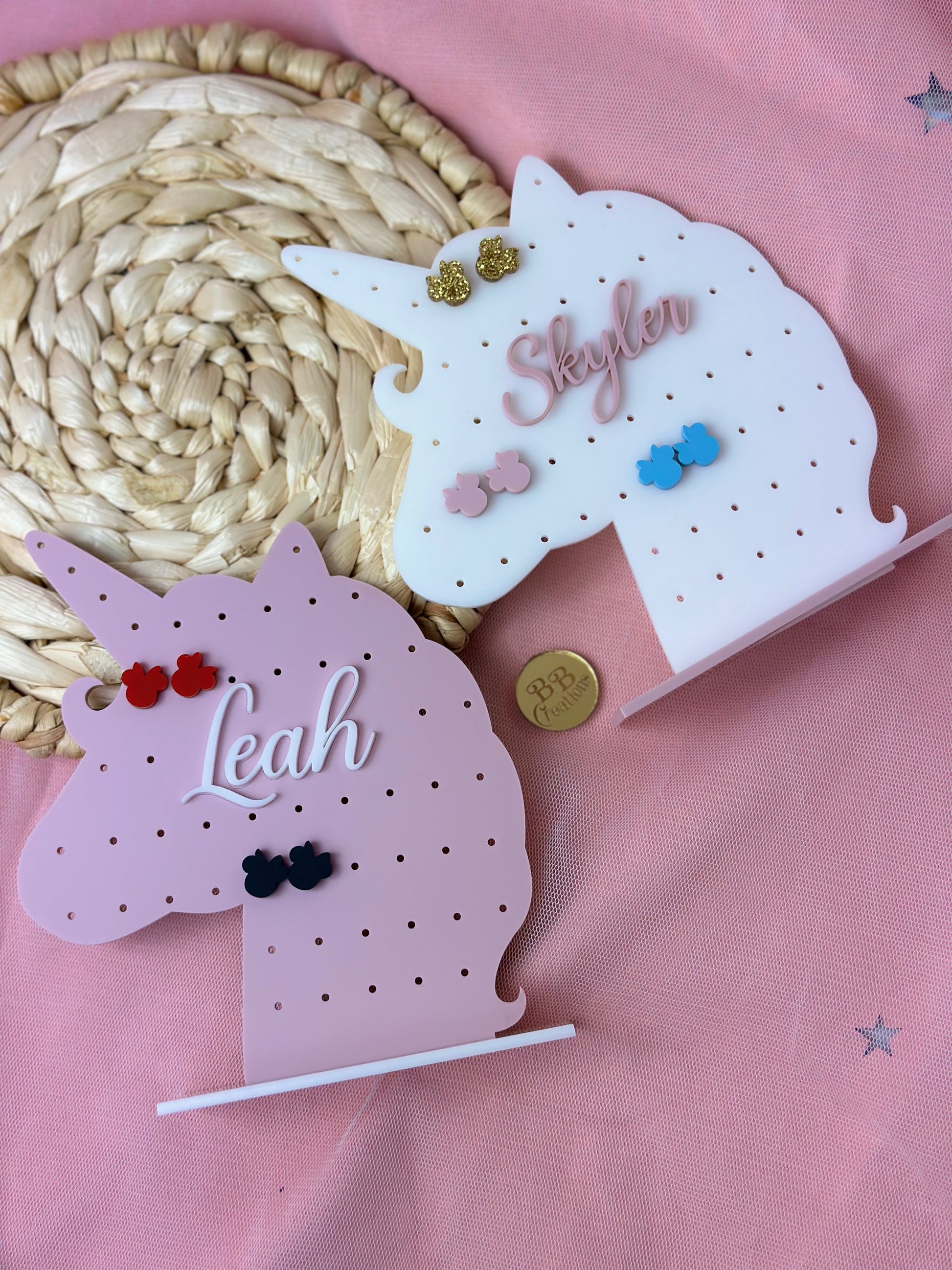 Unicorn Earring Stand, Earring holder, unicorn, acrylic cut,