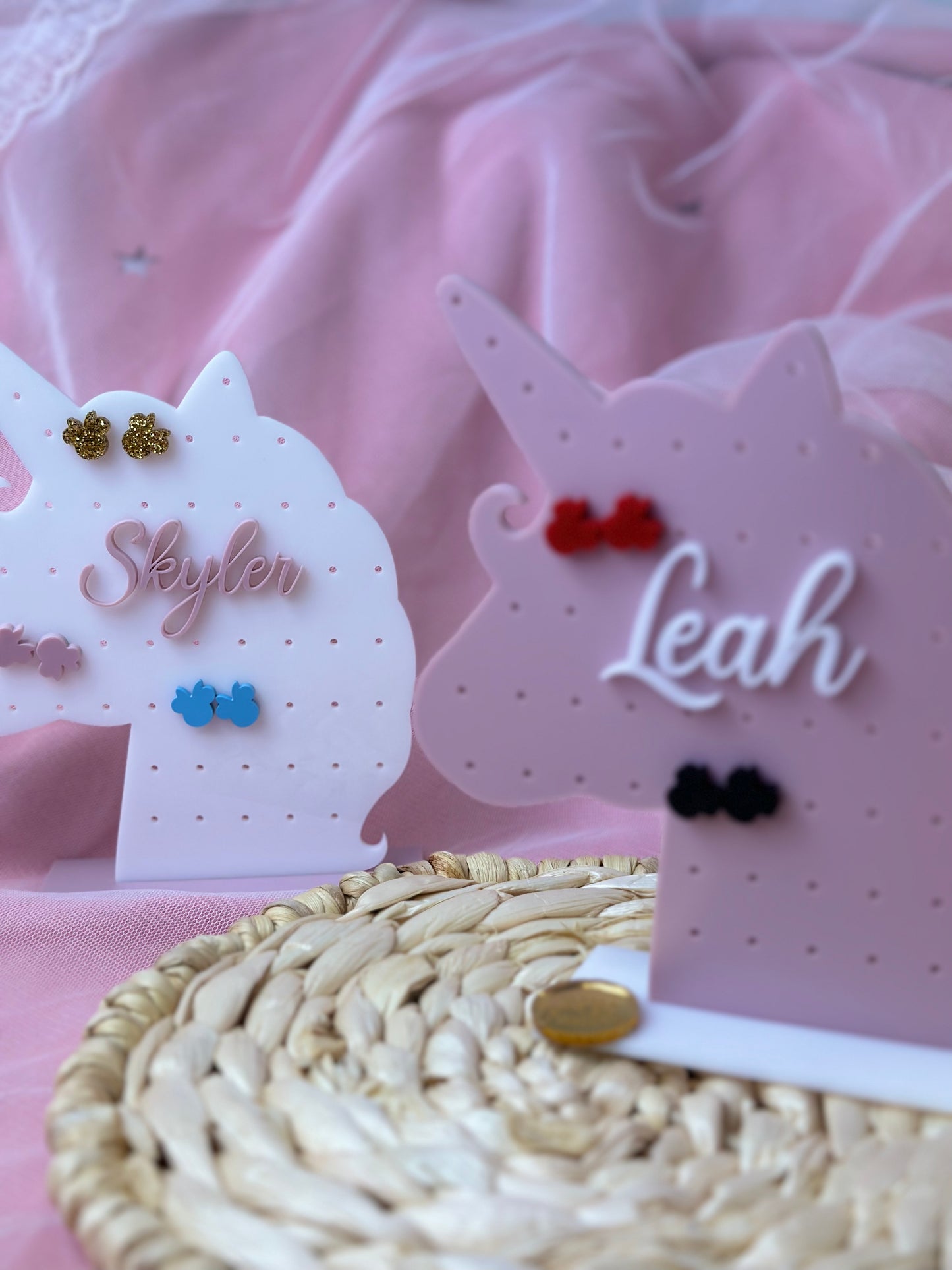 Unicorn Earring Stand, Earring holder, unicorn, acrylic cut,