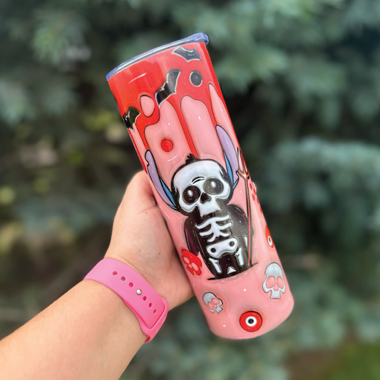 Stitch Halloween Tumbler