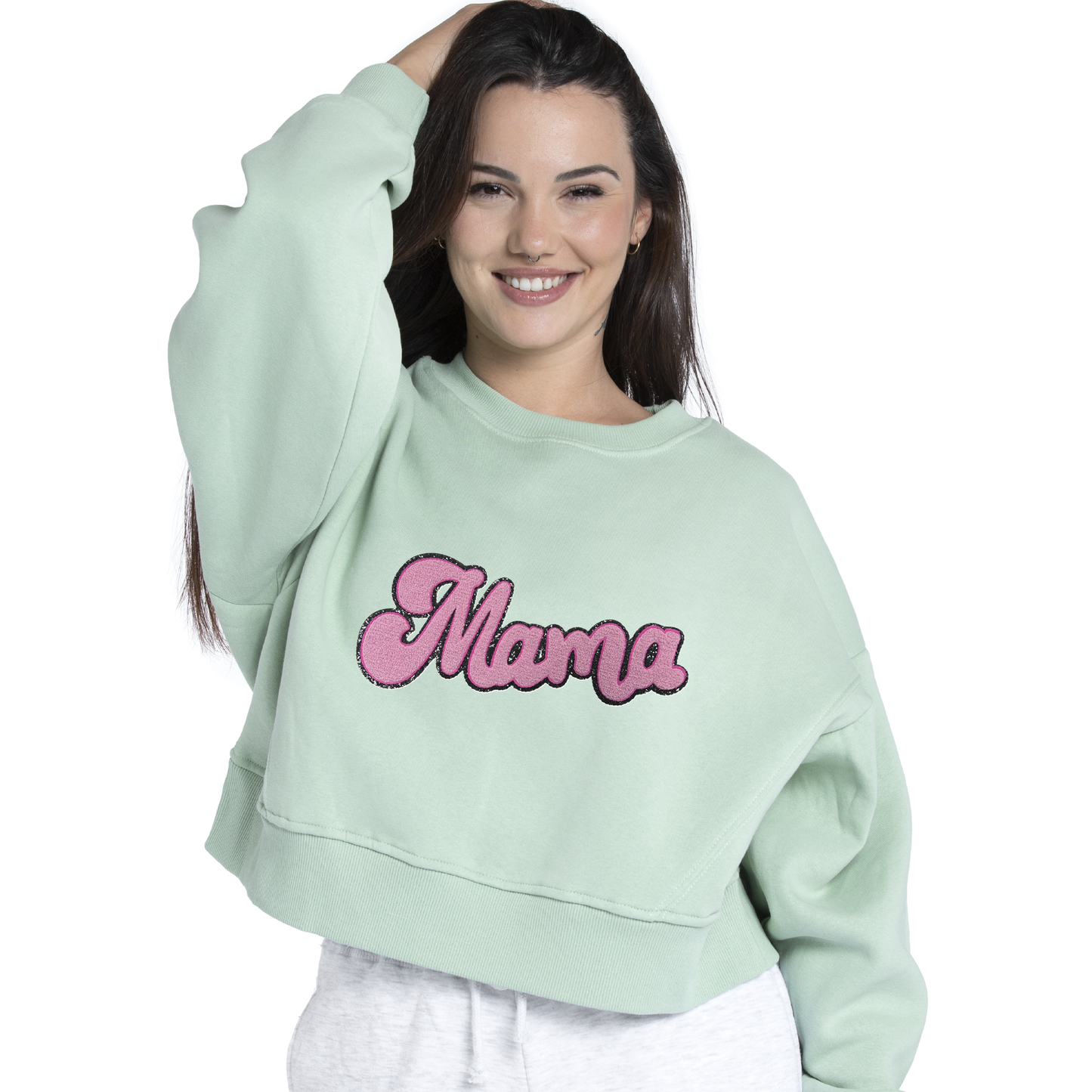 Mama Pink- chenille patch