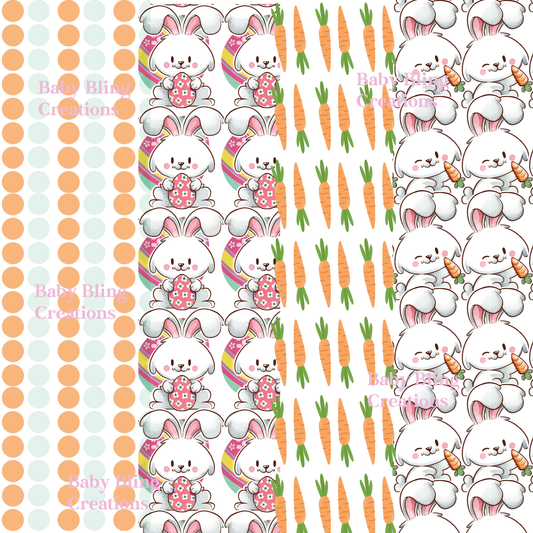 Easter Digital Paper, Easter illustrations, bunny ears, conejo de pascua, digital paper, cute bunny